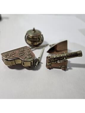 Brass Miniature Curio Ornaments / Collector’s Lot / Vintage